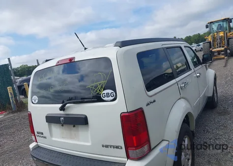 2009 Dodge Nitro Se z USA, uszkodzony, nr VIN 1D8GU28K59W513566